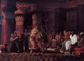 Pastimes in Ancient Egyupe 3000 Years Ago Romantic Sir Lawrence Alma Tadema